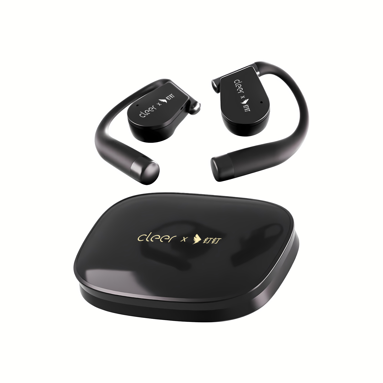 Earbuds Charging Case - Auricolari AI DingTalk H1, Registrazione Open-Ear