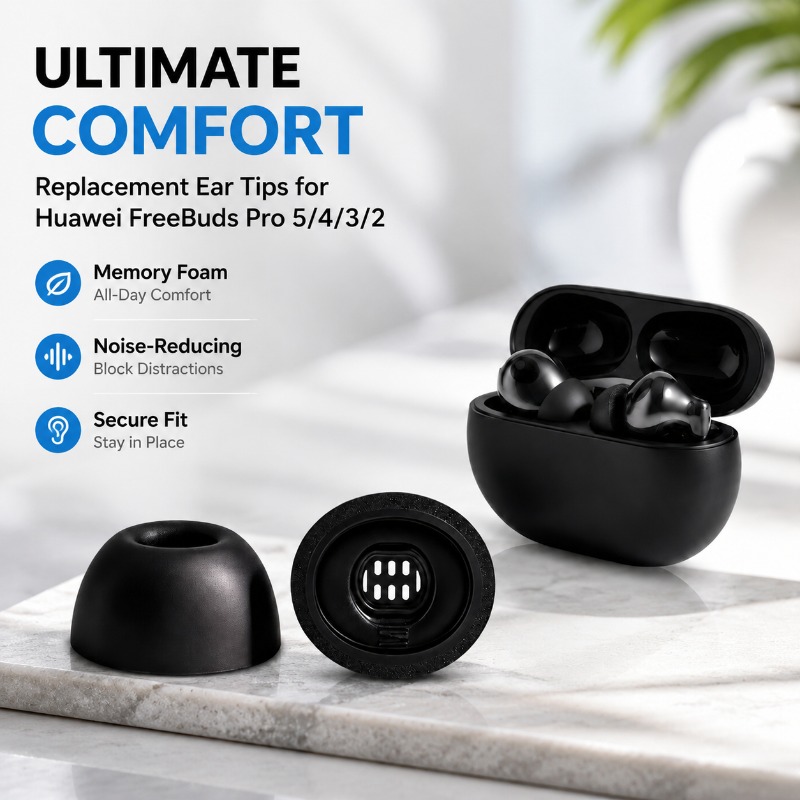 Earphone Foam Tip - Cuscinetti auricolari in memory foam a