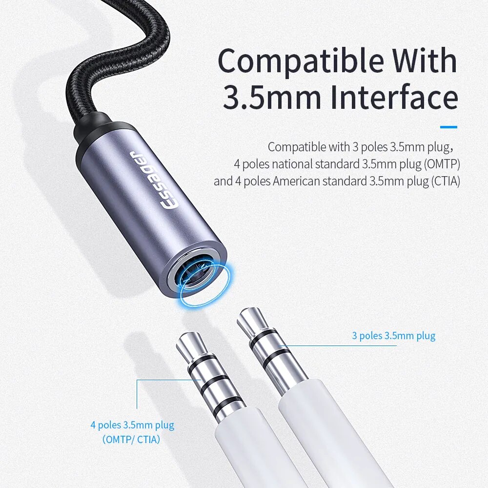 Essager USB tipo C 3.5 Jack ad - Cable Extension 3.5 recensione e prezzo