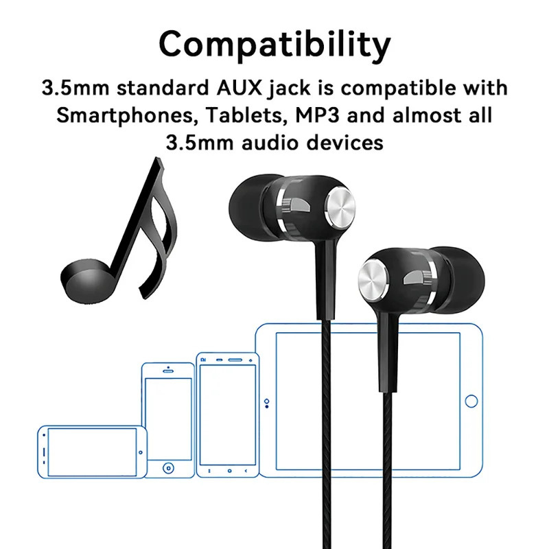 1/2/3/4 Pezzi Auricolari Cabla - Wired Earphone Mic recensione e prezzo