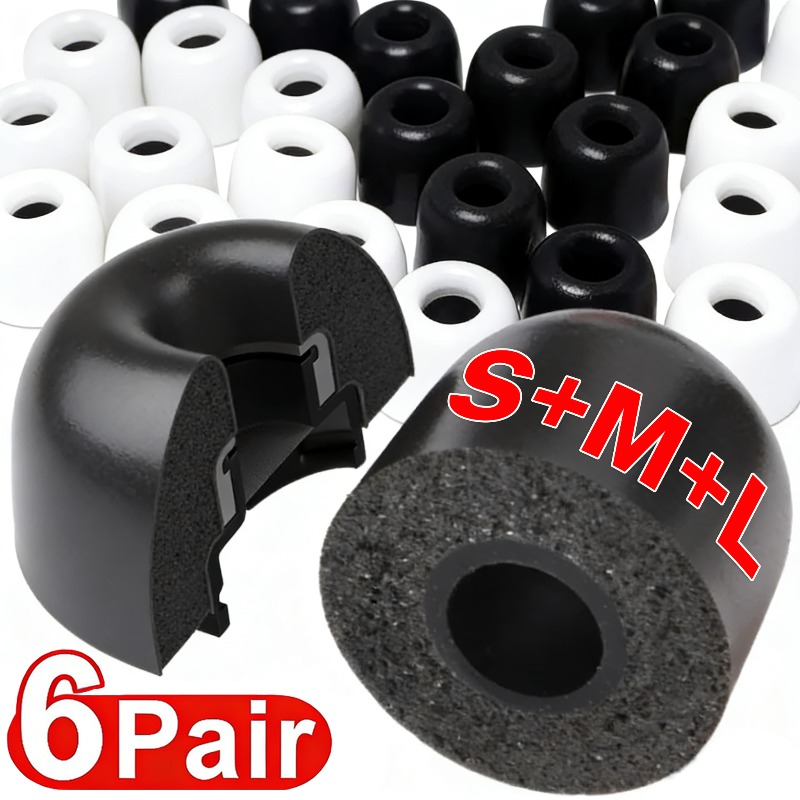 6-3 Paia di Cuscinetti Auricol - Earphone Foam Tip recensione e prezzo
